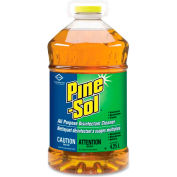 Pine Sol Disinfecting Cleaner Liquid 40153 - 4.25 L Bottle, 3 Bottles/Case 