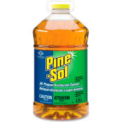 Pine Sol Disinfecting Cleaner Liquid 40153 - 4.25 L Bottle, 3 Bottles/Case