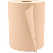 Cascades Roll Paper Towels, Kraft - 600'/Roll, 12 Rolls/Case