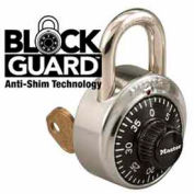 Master Lock® No. 1525 1525 General Security Combo Padlock, Key Control, Black Dial
