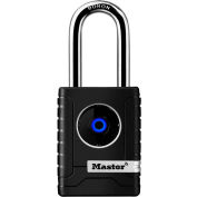 Master Lock® No. 4401LHEC Business Applications Bluetooth Cadenas extérieur - Manille 2 » - Noir