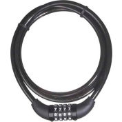 Master Lock® No. 8119DPF Combination Cable Lock, 60"L - Pkg Qty 4