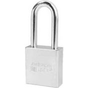 No Lock® américain A5201 Cadenas rectangulaire en acier solide, qté par paquet : 24