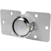 No Lock® américain A800LHCD haute sécurité acier Hasp & cachés Manille Lock Bundle, qté par paquet : 4