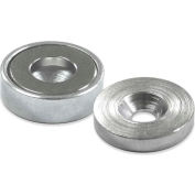 Master Magnetics Neodymium Latch Magnet NMLKIT4 - 23 Lbs. Pull Nickel - Chrome Plating - Pkg Qty 25