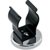 Master Magnetics Ceramic Clip-It Magnet RB50BNCC w/Attached Black Clip 35 Lbs. Pull Chrome Plating