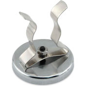 Master Magnetics Ceramic Clip-It Magnet RB50NPC with Attached Black Clip 35 Lbs. Pull Chrome Plating