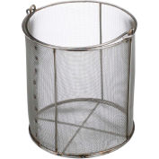 Marlin Steel Small Parts Round Wire Basket 5-7/8"Dia x 6-1/2"H - S/S Price Each for Qty 1-4