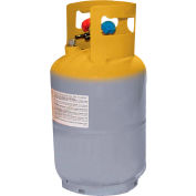 Mastercool® 62011 30 lb. D.O.T. Refrigerant Recovery Tank With Float Switch 1/4" FL-M