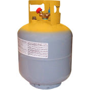 Mastercool® 65010 50 lb. D.O.T. Refrigerant Recovery Tank With Float Switch 1/4" FL-M