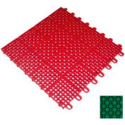Tuile de Tennis en plein air Mateflex II 350012, 12" L X 12" W, vert vif