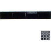 Mateflex HomeCourt bord mâle pièce 450150, 12" L X 1-3/4" W, Pierre gris