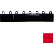 Mateflex HomeCourt bord femelle connexion totale, 450228, 12" L X 1-3/4" W, rouge vif