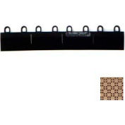 Mateflex HomeCourt bord femelle connexion totale, 450231, 12" L X 1-3/4" W, désert de sable