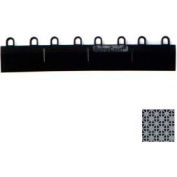 Mateflex HomeCourt bord femelle connexion totale, 450250, 12" L X 1-3/4" W, Pierre gris