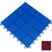 Mateflex HomeCourt multisports carreaux pour l’extérieur 451322, 12" L X 12" W, terre cuite rouge