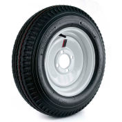 Martin Wheel Kenda Loadstar Trailer Tire and 4-Hole Wheel DM452C-4I - 5.30-12 - LRC - 6 Ply