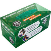 SmartRags Microfiber Cleaning Cloths, 12" x 12", Green, 50 Rags/Box - M950G