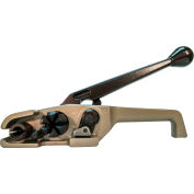 Teknika Heavy Duty Tensioner for Polyester Strapping for Up To 3/4" Strap Width, Black