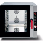 Axis Combi Oven, 38-9/16"W x 34"D x 35"H, 208-240V, 63,63A, 6 Étagères, Contrôles numériques