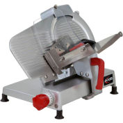 Système de transmission par courroies axe AX-S10 ULTRA - Meat Slicer, 10" lame, manuel, Poly