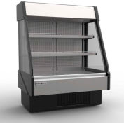 Hydra-Kool Grab and Go Low Profile Open Display Merchandiser, Chargement arrière, Obturateur manuel, 41x36x65