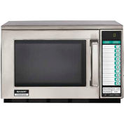 Sharp® Commercial Microwave Oven, 0.7 Cu. Ft., 1200 Watt, KeyPad Control