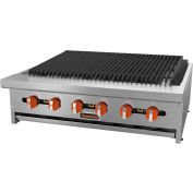 Gamme Sierra ORRS-36 - Char Radiant Broiler, 36" W, 6 brûleurs, 16 000 BTU chaque, acier inoxydable