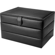 Barska BF12708 Chéri Bliss Jewelry Case JC-500, Aluminum, Black, 11"L x 9"W x 9"H