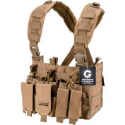 Barka BI12792 Loaded Gear VX-400 Tactical Chest Rig, Tan