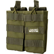 Barska BI13004 Loaded Gear CX-850 Double Mag Pouch, Vert