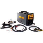 Metal Man MP140T Inverter Powered 120V Multi-Process Welder, 10 ft Torch Length, 20 Amp Input