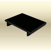 MasonWays™ Stackable Closed Deck Pallet, 2-Way, 30" x 18", 1000 Lb Static Capacity, Black