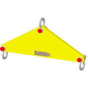 M&W 24 » Lift Beam, Jaune, 16"L x 26"W x 12"H, 33lbs, 2000 Lb. Capacité