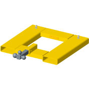 Spotter remorque M&W avec balle 3-Way pour 30"L Forks - 600 Lb de capacité