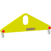 M&W 24" Lift Beam, Yellow, 28"L x 16"W x 6"H, 56lbs, 10000 Lb. Capacity