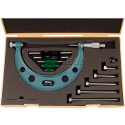 Mitutoyo 104-137 0-6 "12 pièce interchangeable enclume mécanique micromètre