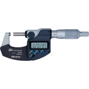 Micromètre numérique IP65 Mitutoyo 293-340-30 Digimatic de 0-1 po/25,4 mm de mesurage rapide, dé à cliquets d’arrêt