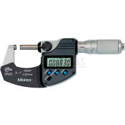 Mitutoyo 293-344-30 Digimatic 0-1"/25.4MM IP65 Digital Micrometer W/Ratchet Friction Thimble
