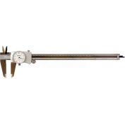 Mitutoyo 505-746 0-12 "cadran Caliper W/cadran blanc