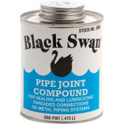 Black Swan Pipe Joint Compound, 1 Qt, qté par paquet : 12