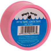 Black Swan PTFE Tape - Pink - Water Line, China - 3/4" X 520" - Pkg Qty 12