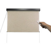 Keystone Fabrics Premium Outdoor Sun Shade, Motorized, 72"W x 96"H, Maui