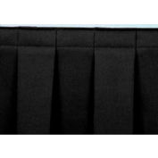 8' L-pli plinthe pour 32" H scène - noir