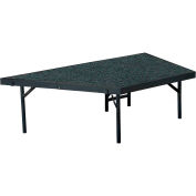 NPS® Stage Pie Compatible With a 3'x8'x32" Stage, Gray Carpet