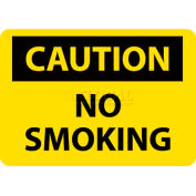 NMC C49RB signe de OSHA, n’attention de n’aucun fumer, 10 "X 14", jaune/noir
