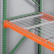 Global Industrial™ Platelage en treillis métallique, 46"L x 48"P x 1-1/2"H, capacité de 3100 Lb
