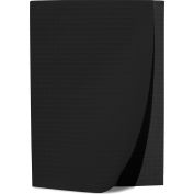 Dossards dukal Patient, Tissu 2 plis / Poly 1 plis, 13 » x 18 », Noir, 125/PK, 4 PK/Case