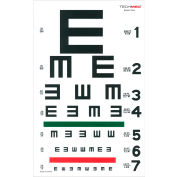 Tech-Med Illuminated Illiterate Eye Test Chart, 20 ft