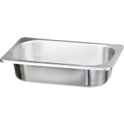 Tech-Med Instrument Tray Only, 10-1/4" x 6-1/4" x 2-1/2", Stainless Steel, 72 Pcs